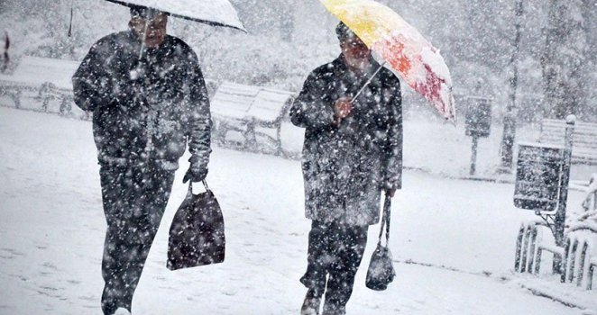 Kar kapıya dayandı!