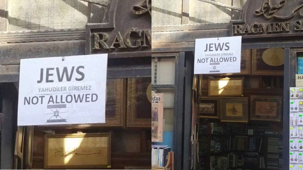 Kapısına &lsquo;Yahudiler giremez&rsquo; yazan o kitap&ccedil;ı kapandı
