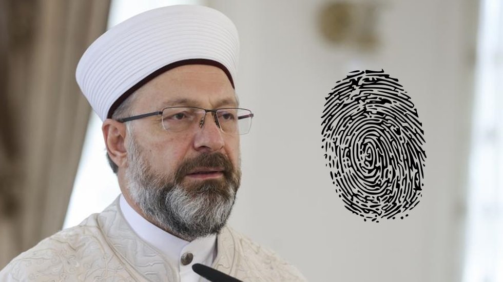 Ali Erbaş'a 'parmak izli' koruma