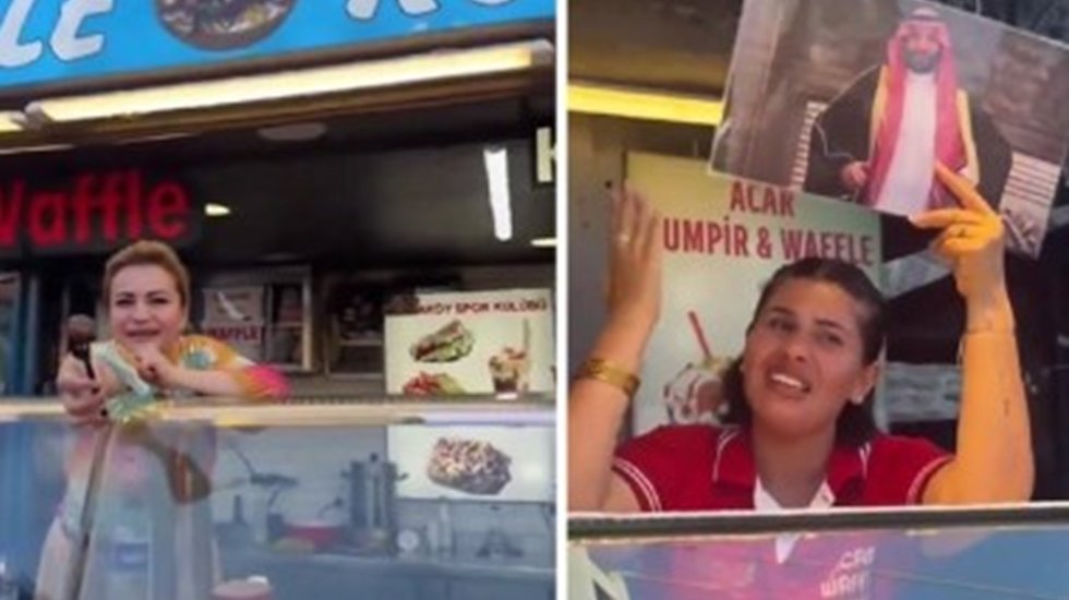Ortak&ouml;y&rsquo;de 'Prens Selman' fotoğrafıyla m&uuml;şteri &ccedil;ekmeye &ccedil;alışan kumpircilere ceza...