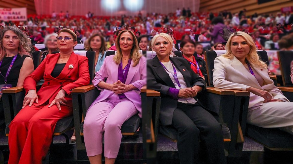 CHP'nin Kadın Kolları Kurultayı'nda 4 adaydan tepki: &lsquo;D&uuml;şman mı arıyoruz, AKP orada!&rsquo;