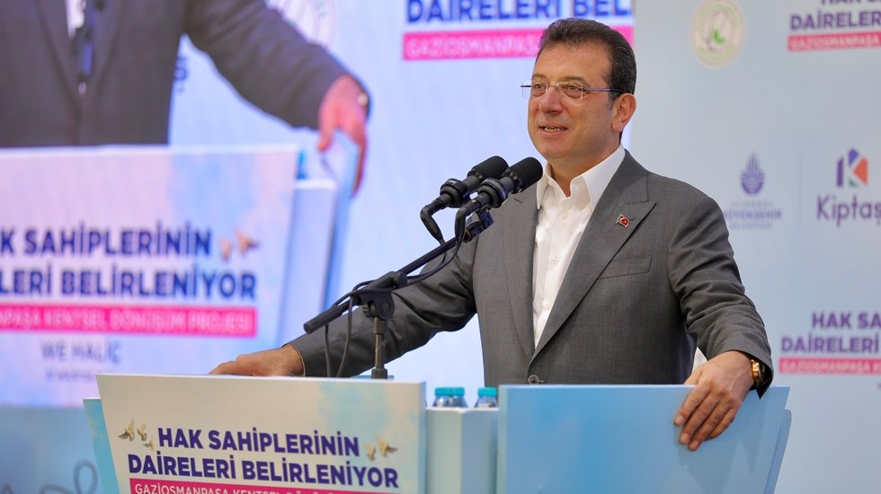 İmamoğlu&rsquo;ndan 'kentsel d&ouml;n&uuml;ş&uuml;m' &ccedil;ıkışı: &lsquo;Birilerinin cebine 85 milyar dolar aktardılar&rsquo;