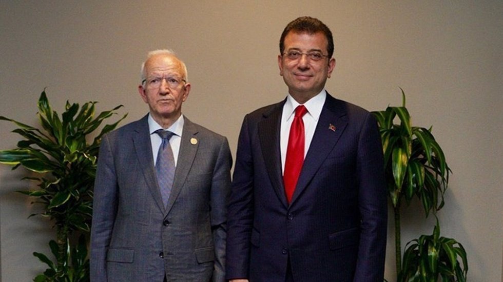 İmamoğlu'ndan İstanbul Barosu se&ccedil;imlerini kazanan Kaboğlu'na tebrik