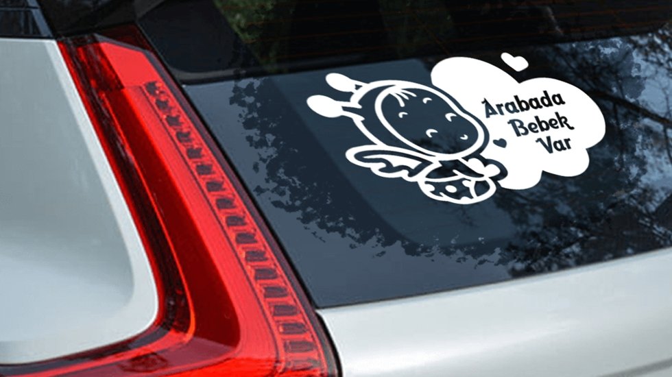 'Arabada bebek var' yazısının anlamını yıllardır yanlış biliyormuşuz