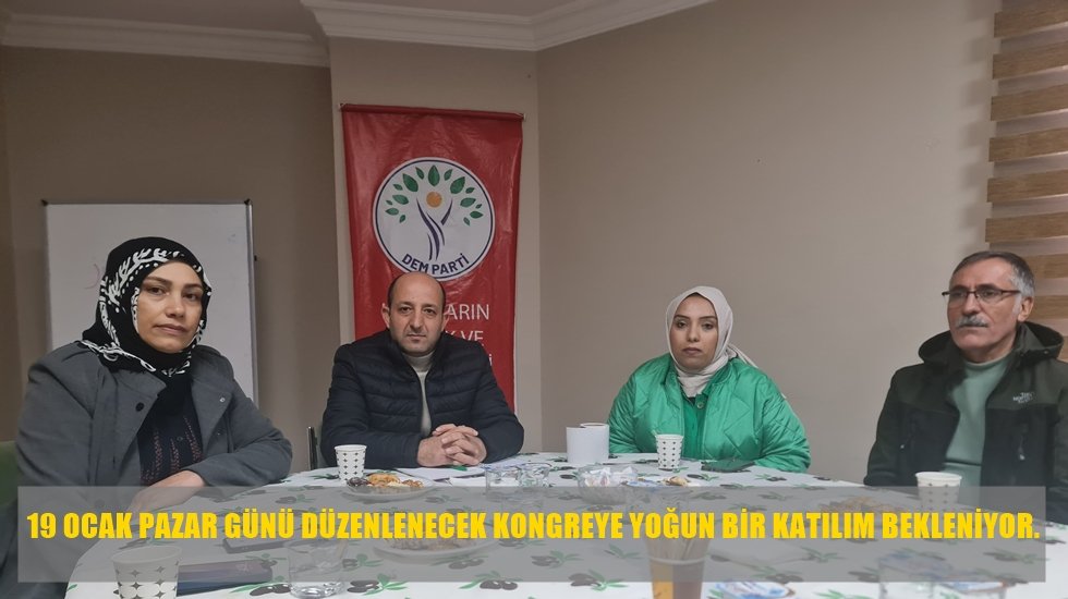 DEM Parti Esenyurt İl&ccedil;e Kongresine Hazırlanıyor