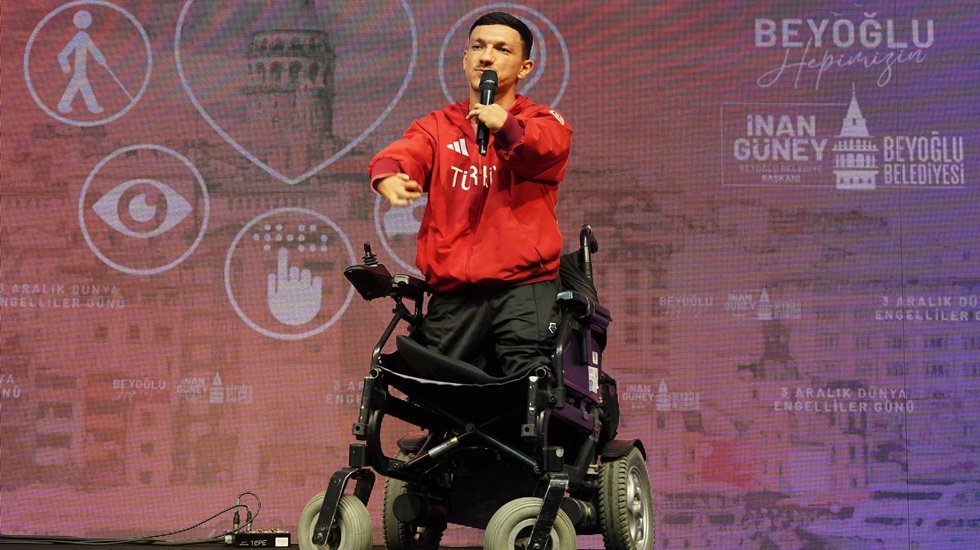 Engelli Milli Sporcu Umut &Uuml;nl&uuml;&rsquo;den Engelliler G&uuml;n&uuml; Mesajı...