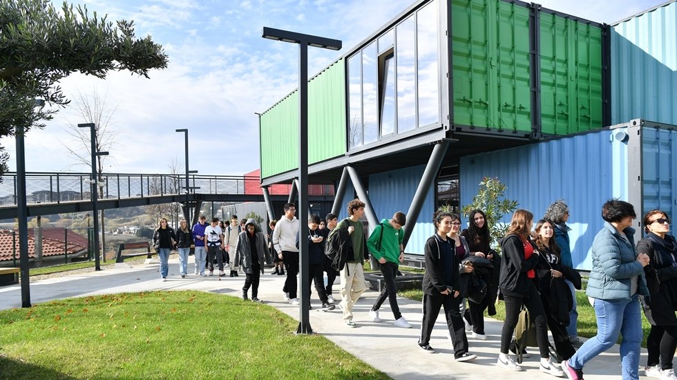 Erasmus &ouml;ğrencileri Aziz Sancar Bilim ve Sanat Merkezi&rsquo;nde