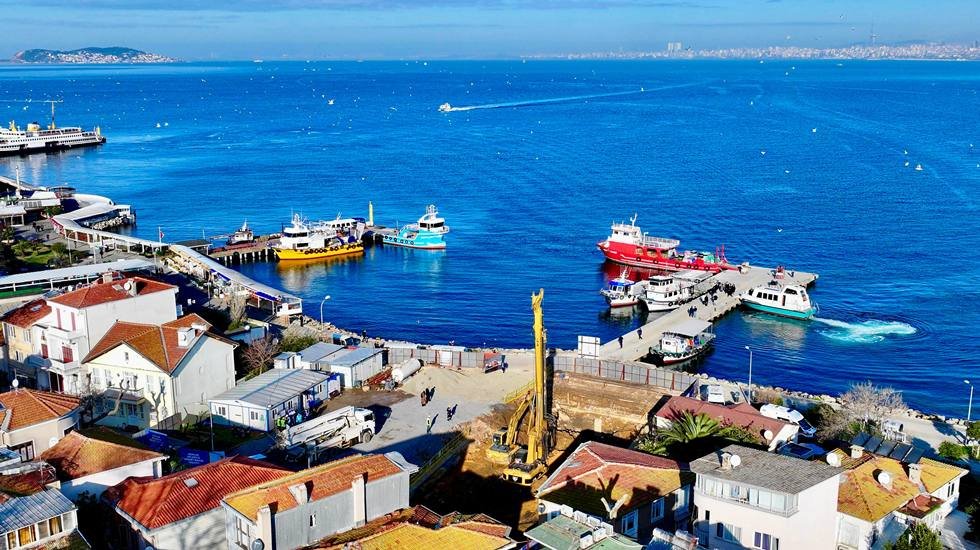 Adalar Belediyesi&rsquo;nin yeni binasının temeli atıldı