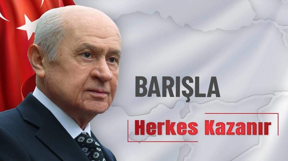 Bah&ccedil;eli'den 'barış' mesajı: 'Herkes kazanır'