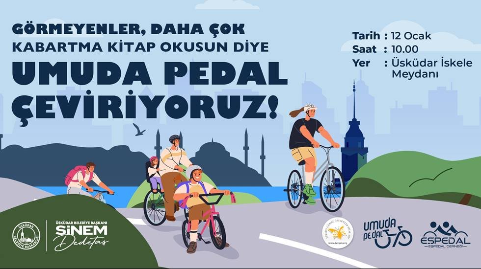 &Uuml;sk&uuml;dar&rsquo;da Umuda Pedal &ccedil;evrilecek