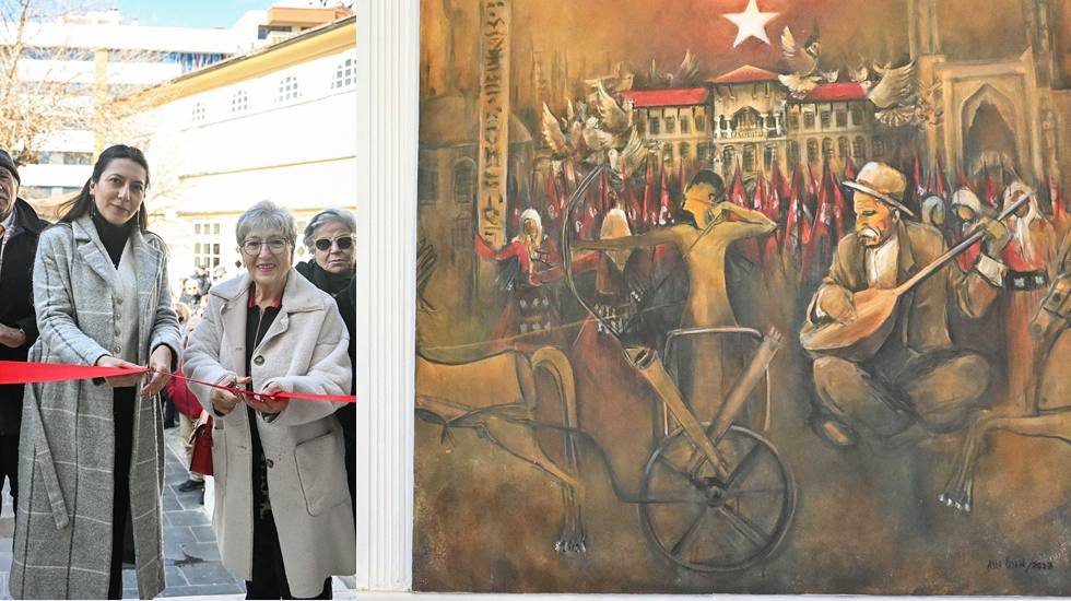 Bornova&rsquo;da Madımak Şehitleri anısına uluslararası sergi