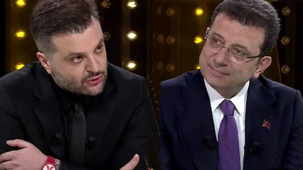 Canlı yayında İmamoğlu ve Candaş Tolga Işık arasında 'diploma' diyaloğu: 'Adamın &uuml;niversite arkadaşını g&ouml;rmedik'