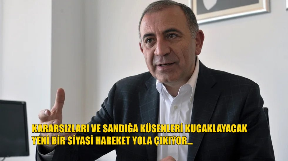 G&uuml;rsel Tekin kurulacak partinin &ouml;zet manifestosunu a&ccedil;ıkladı!