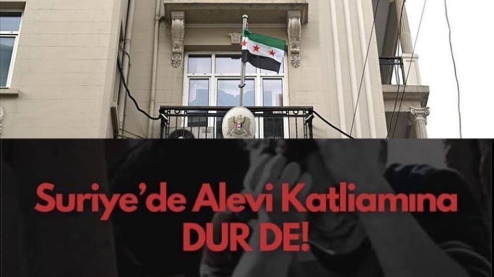 Suriye Başkonsolosluğu &ouml;n&uuml;nde polis barikatı: Yollar kapatıldı