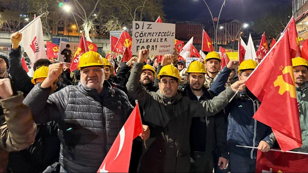 TKP'nin "H&uuml;k&uuml;mete diz &ccedil;&ouml;km&uuml;yoruz" eylemlerinde 2. g&uuml;n...